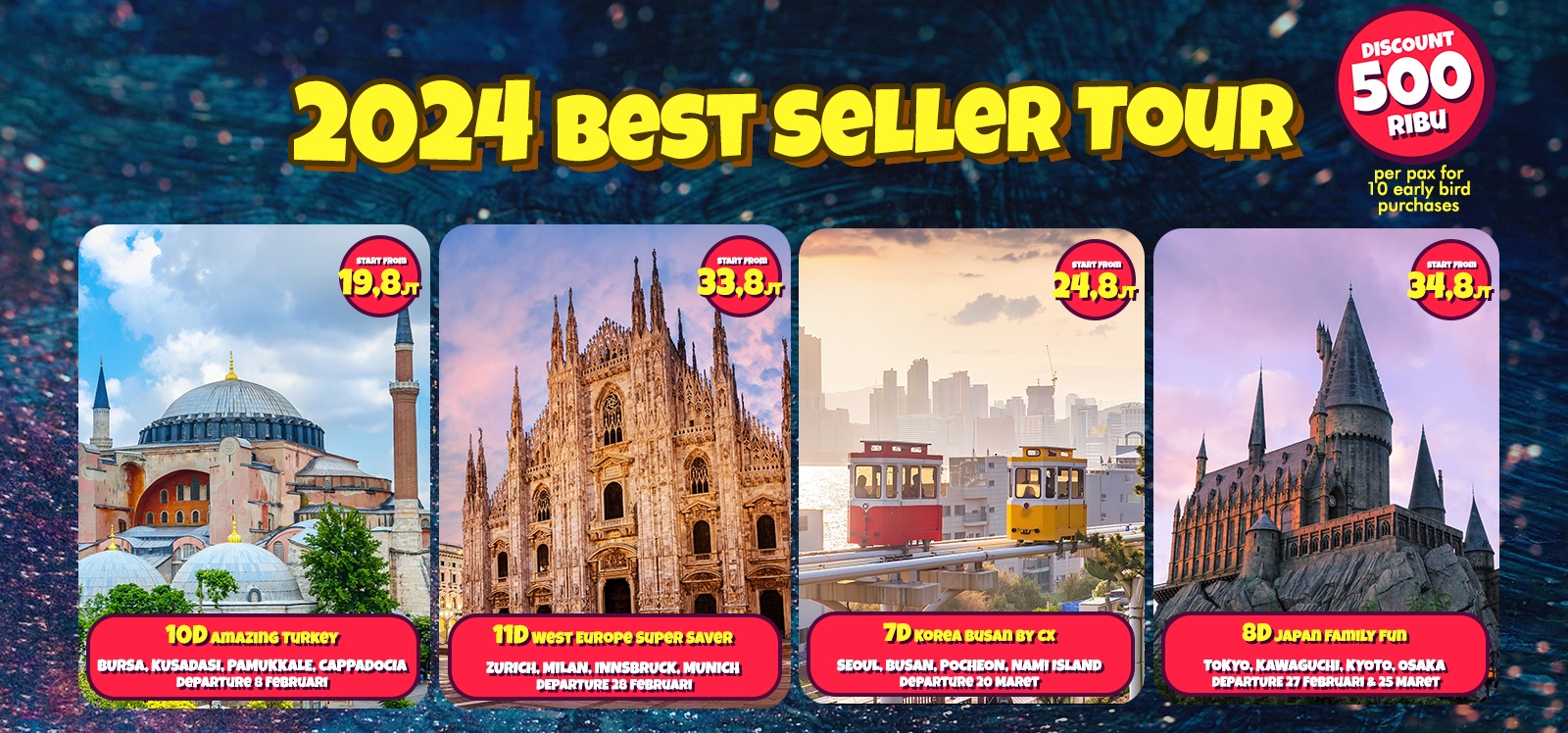 Best Seller Tour 2024